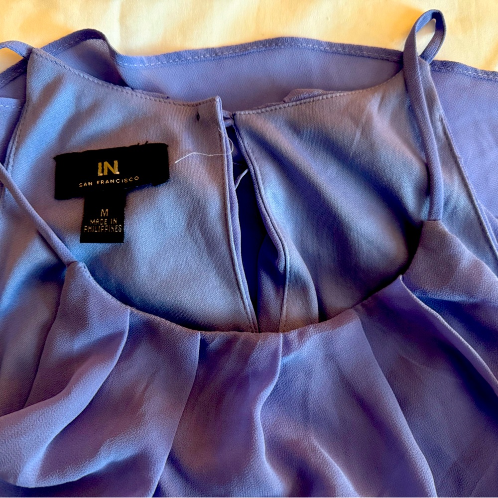 LN San Francisco Purple Blouse